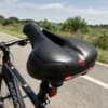 Dual Shock Absorbing Bike Saddle L25cm W20cm H9cm